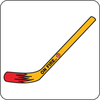 Foam Hockey Sticks